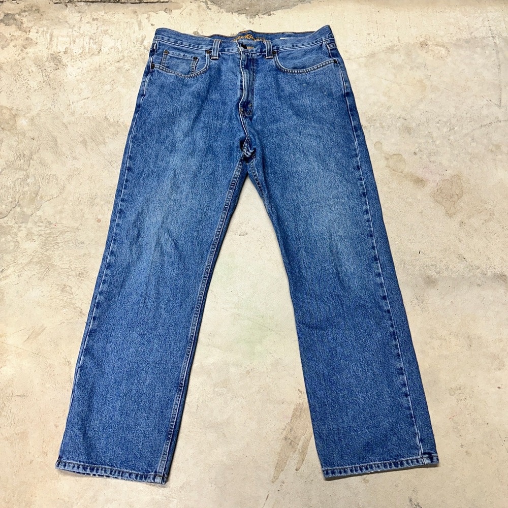Eddie Bauer Relaxed Fit Blue Jeans